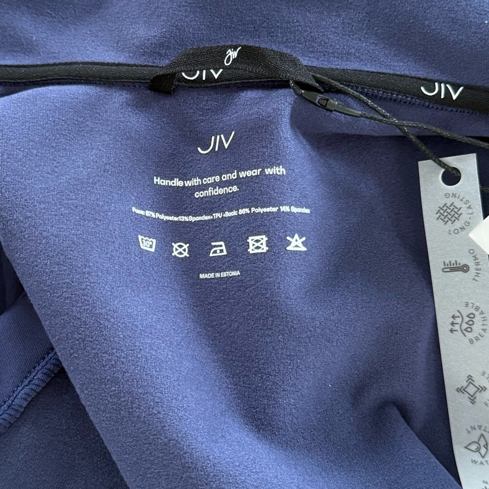 JIV Sport Boys Nordic Vest Navy NWT Size 12-14 - Picture 3 of 5